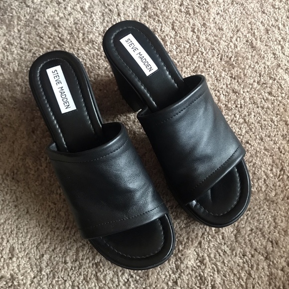 Steve Madden Platform Sandals Size 9 - Picture 3 of 4